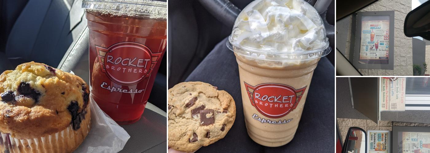 Rocket Brothers Menu