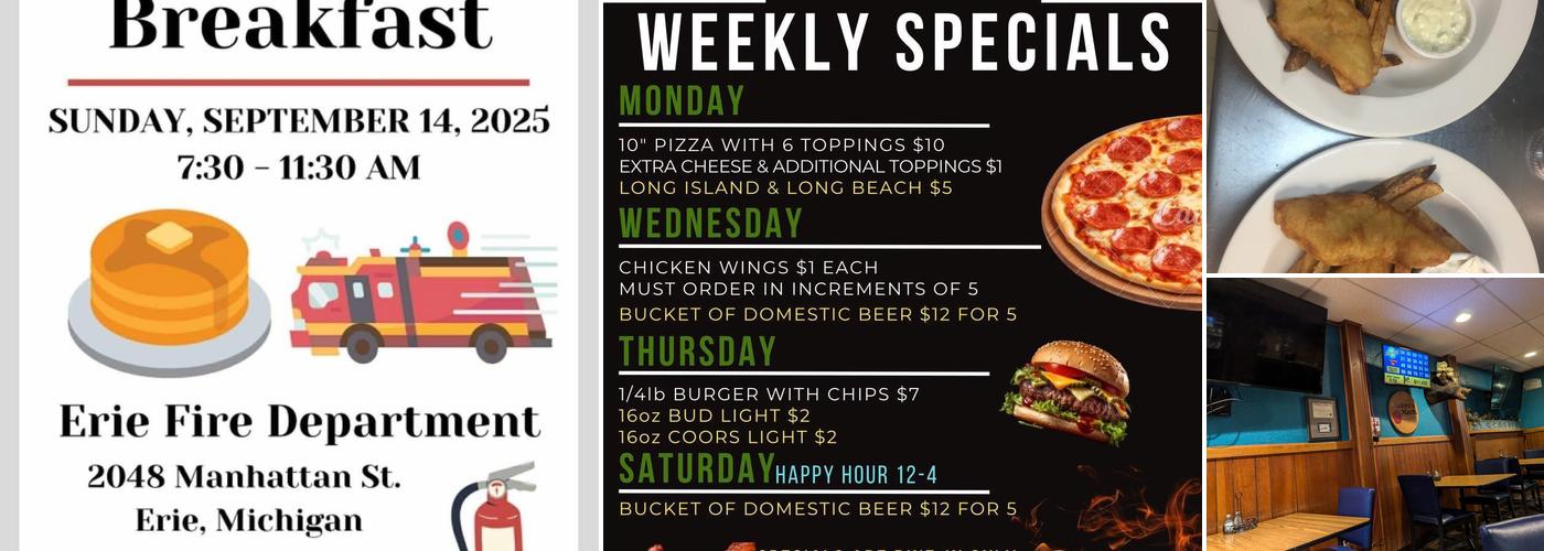 Frog Leg Inn Menu
