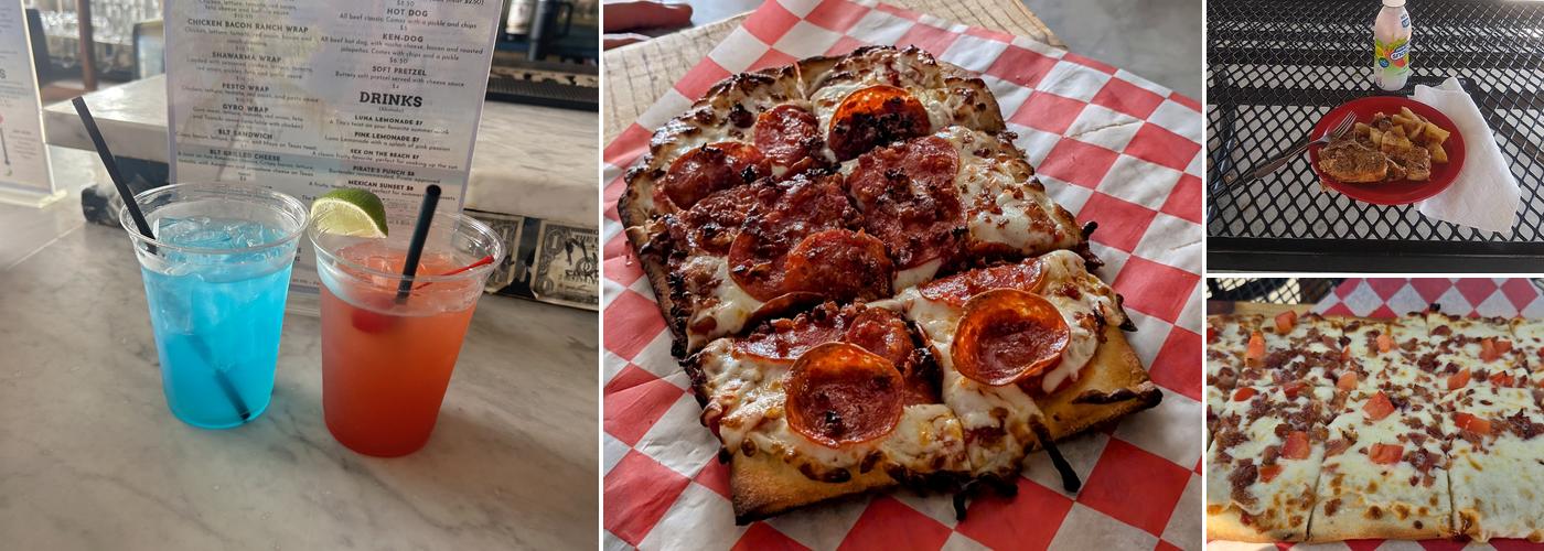 Luna Pier Beach Cafe Menu