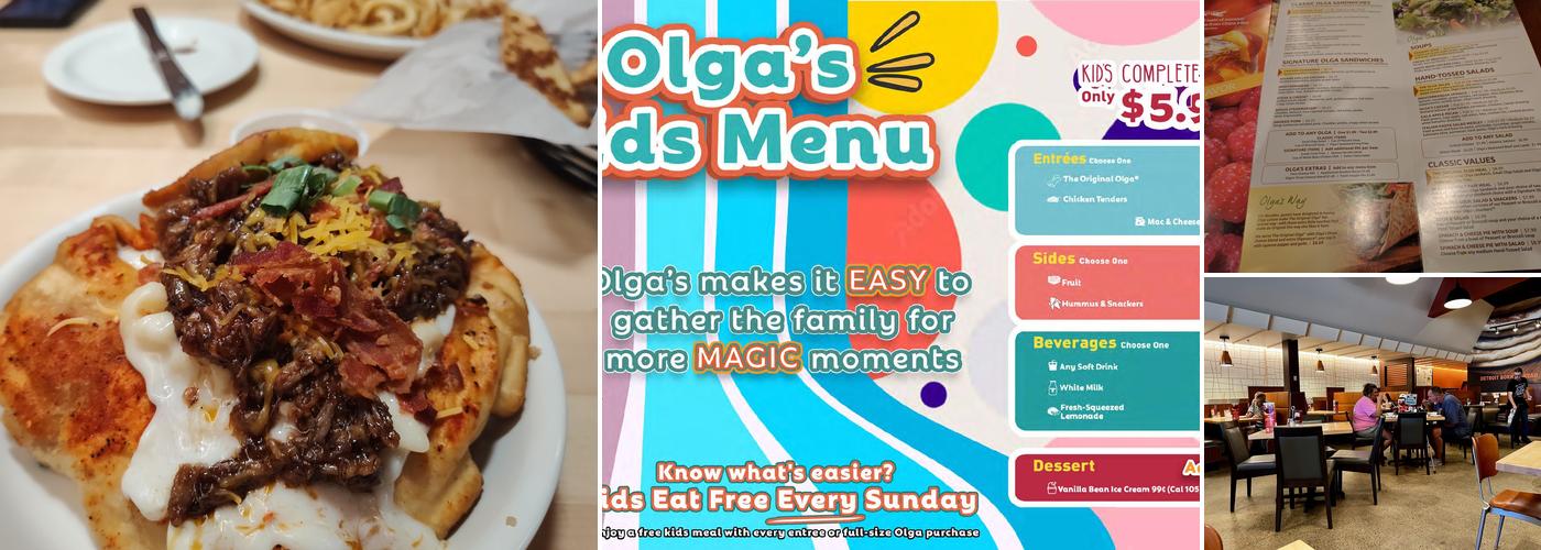 Olga's Kitchen Menu