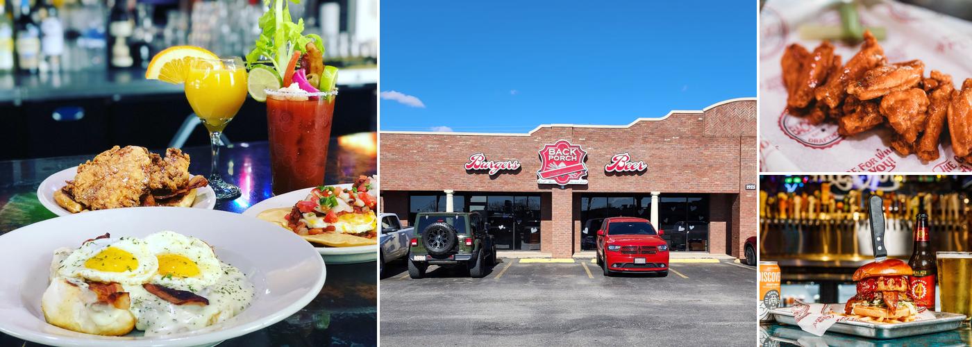 Backporch Drafthouse Menu