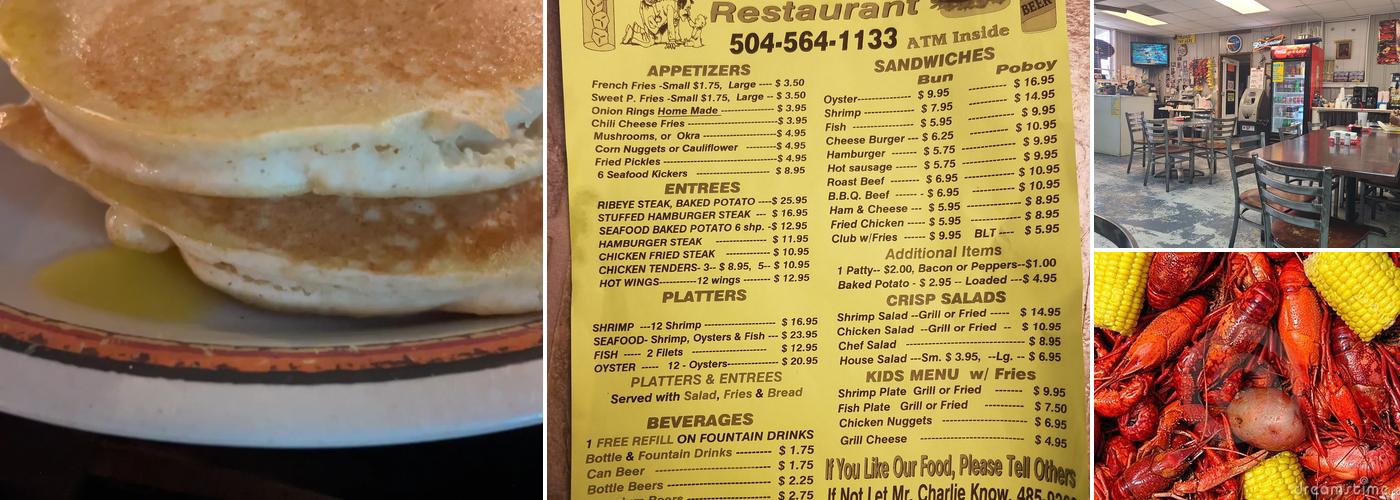 Dad's Restaurant Menu