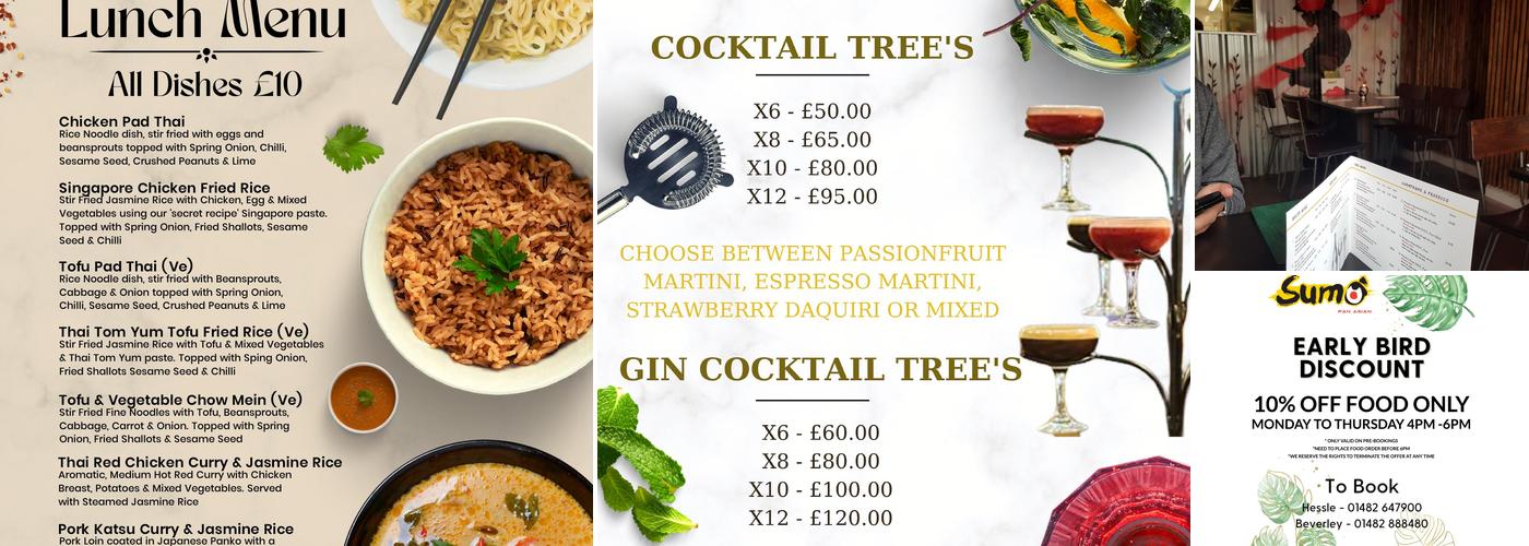 Sumo Pan Asian (Hessle) Menu