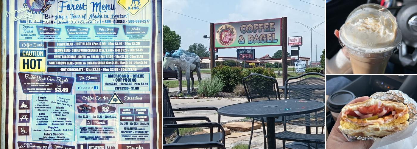 Lu Lu's Coffee and Bagel Menu