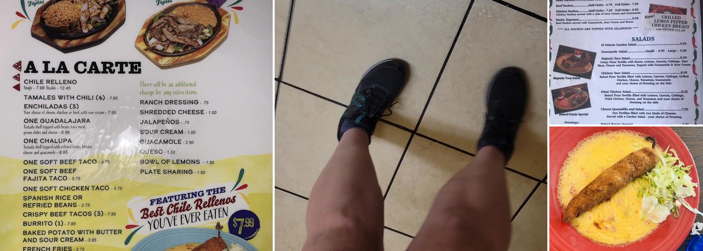 El Palacio Mexican Restaurant Menu
