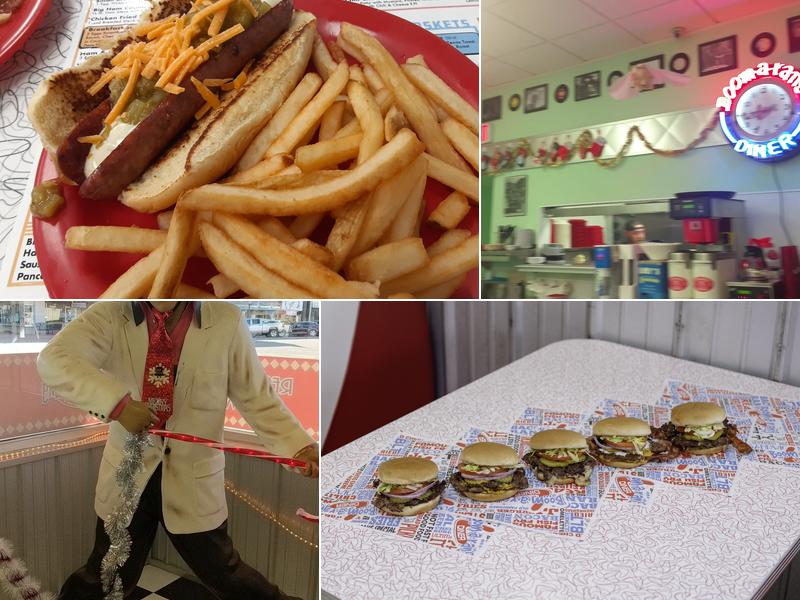 Boomarang Diner - Duncan Menu