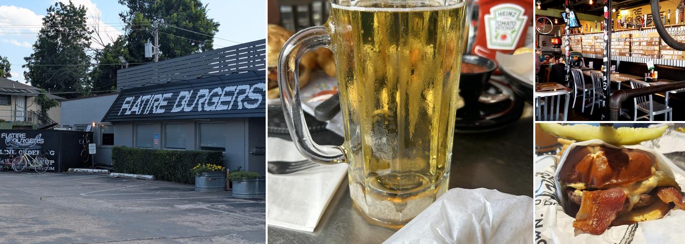 Flatire Burgers Menu