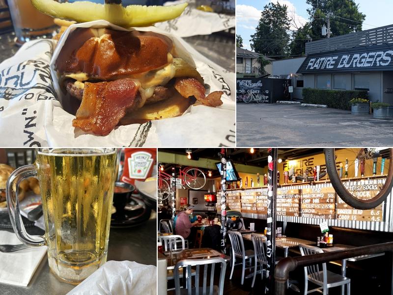 Flatire Burgers Menu