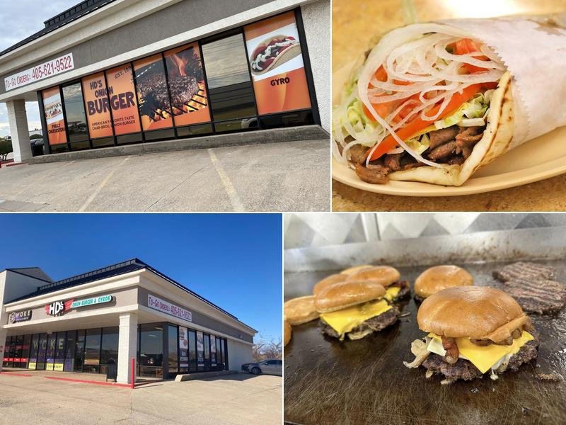 HD's Onion Burgers and beer