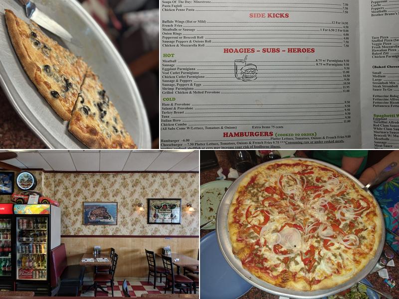 Brother Bruno's Pizza Menu