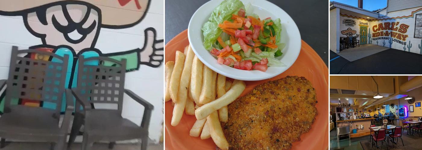 Carl's Hide-A-Way Menu