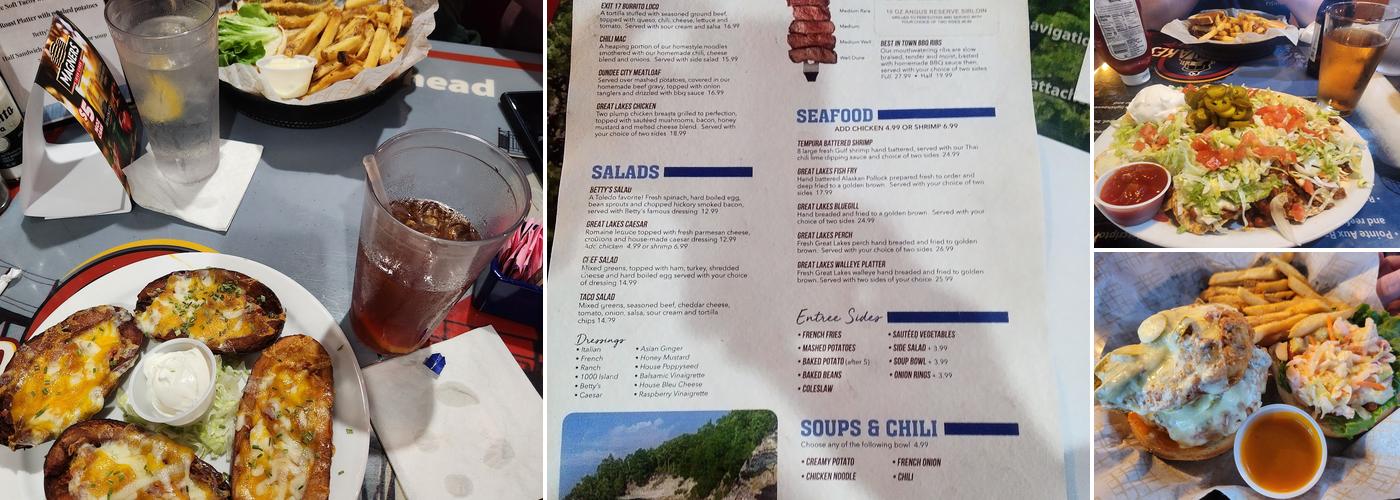Great Lakes Eatery & Pub Menu