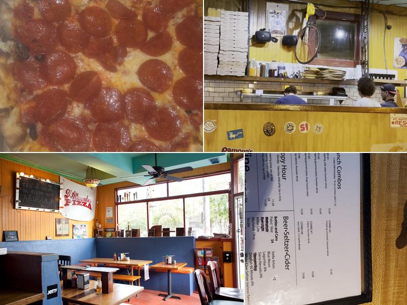 D'Allesandro's Pizza Menu