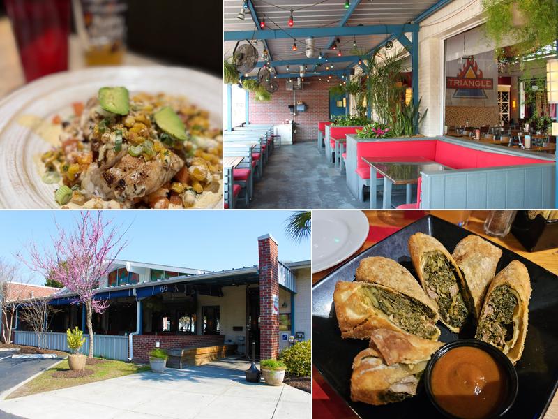 Triangle Char & Bar Menu