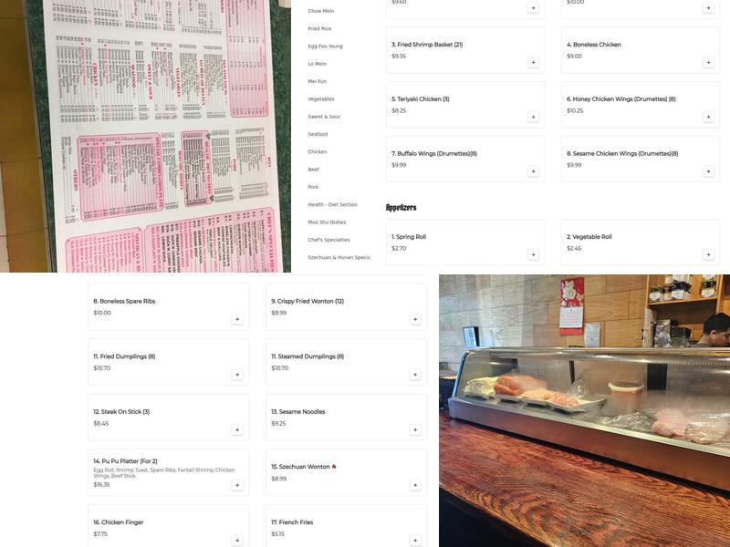 Peking Gourmet Chinese Restaurant Menu