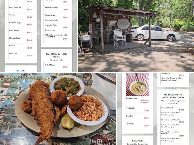 Seewee Restaurant Menu