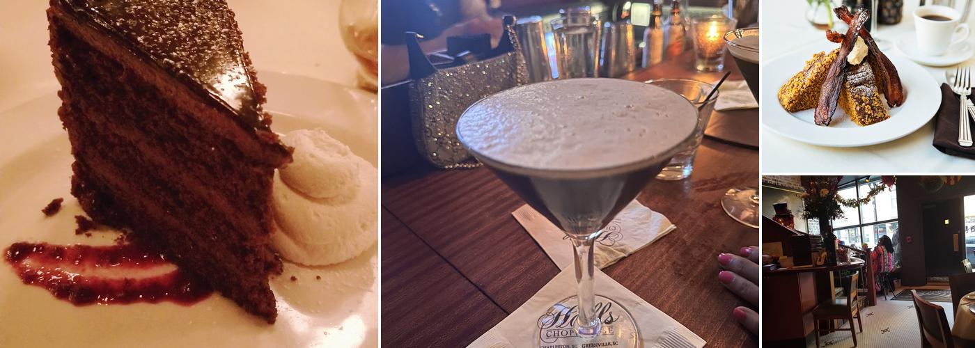 Halls Chophouse Menu