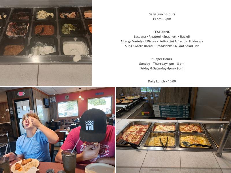 Fort Ball Pizza Palace Menu