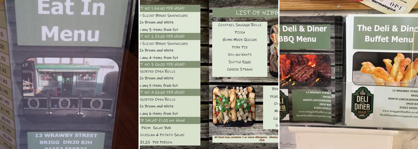 The Deli & Diner Menu