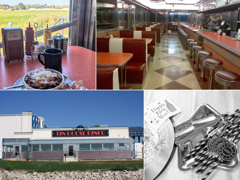 Tin Goose Diner Located within, the Liberty Aviation Museum Complex, 3515 E State Rd, Port Clinton