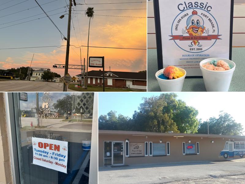 Classic Pizza & Subs 403 W Broadway St, Fort Meade
