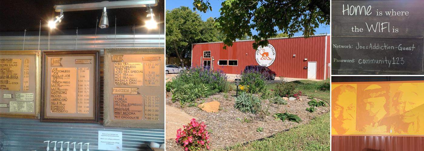 Joe's Addiction Coffee Shop Menu