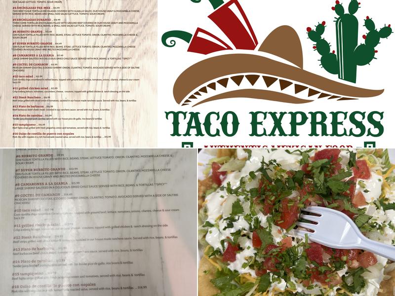 Taco Express Menu