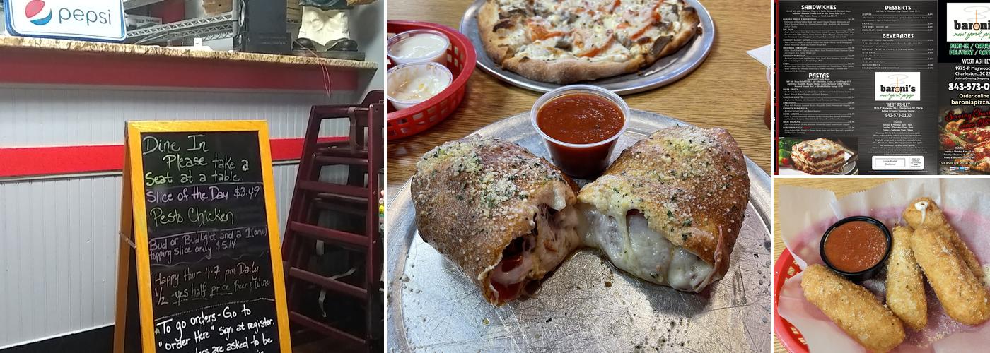 Baroni's New York Pizza Menu