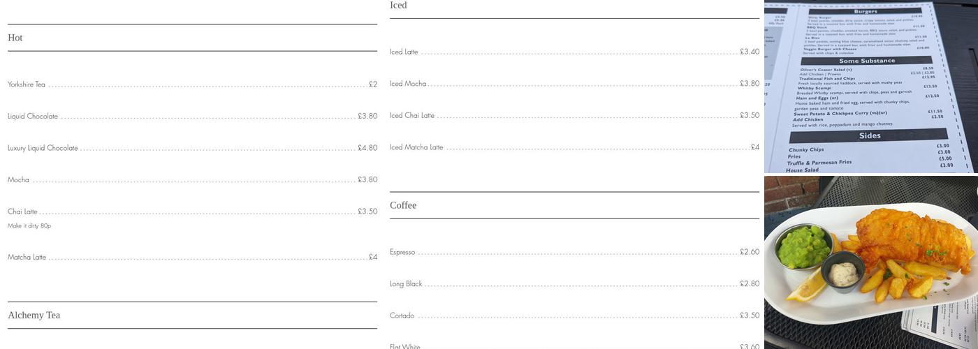 Olivers on the Mount Menu