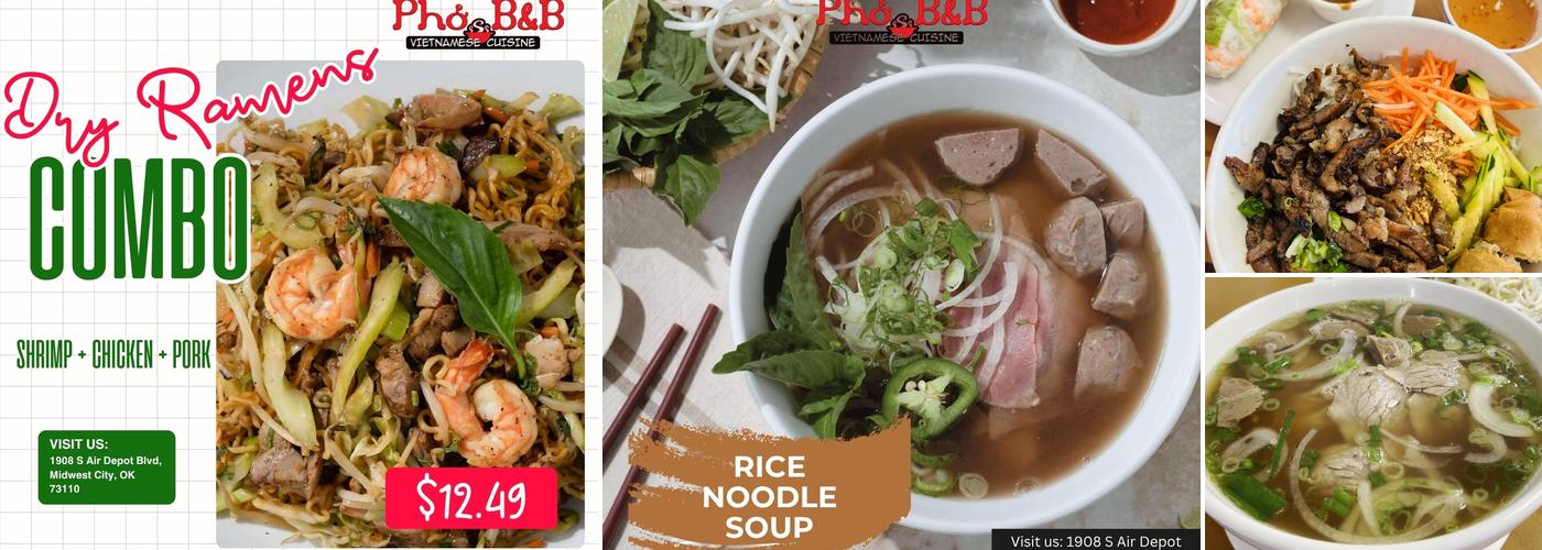 Pho B&B Vietnamese Cuisine Menu