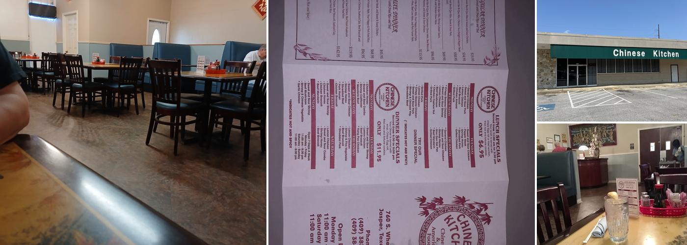 Chinese Kitchen Menu