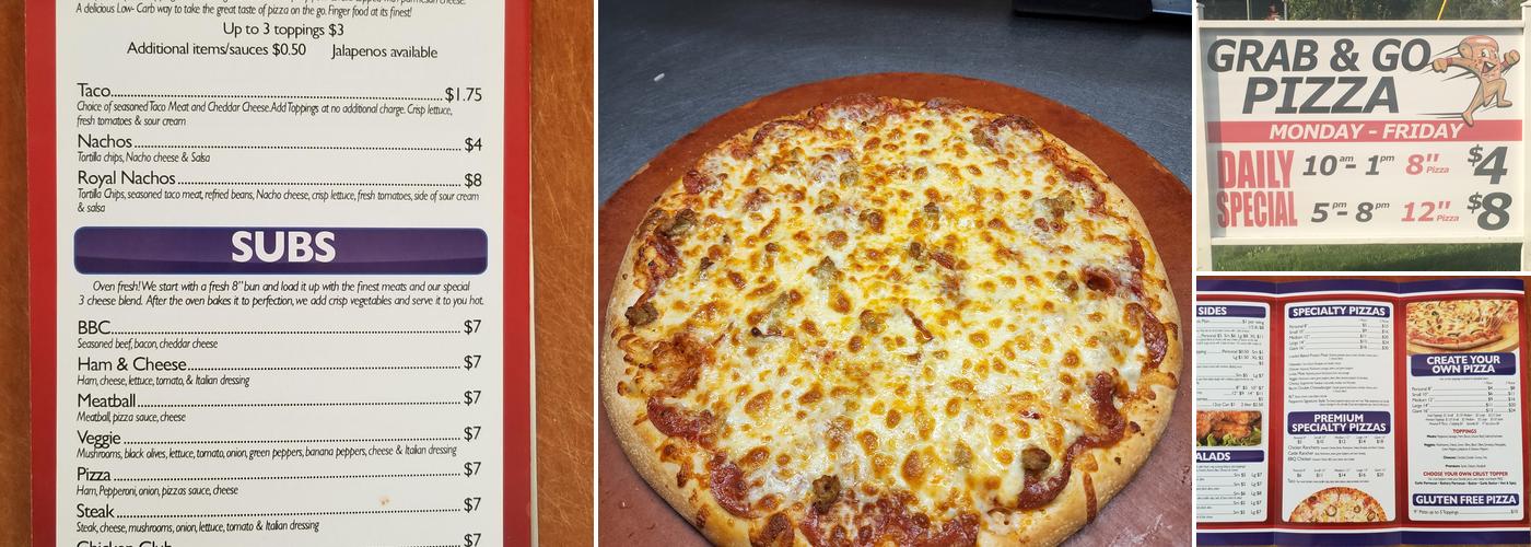 Original Royal Pizza Co. Menu