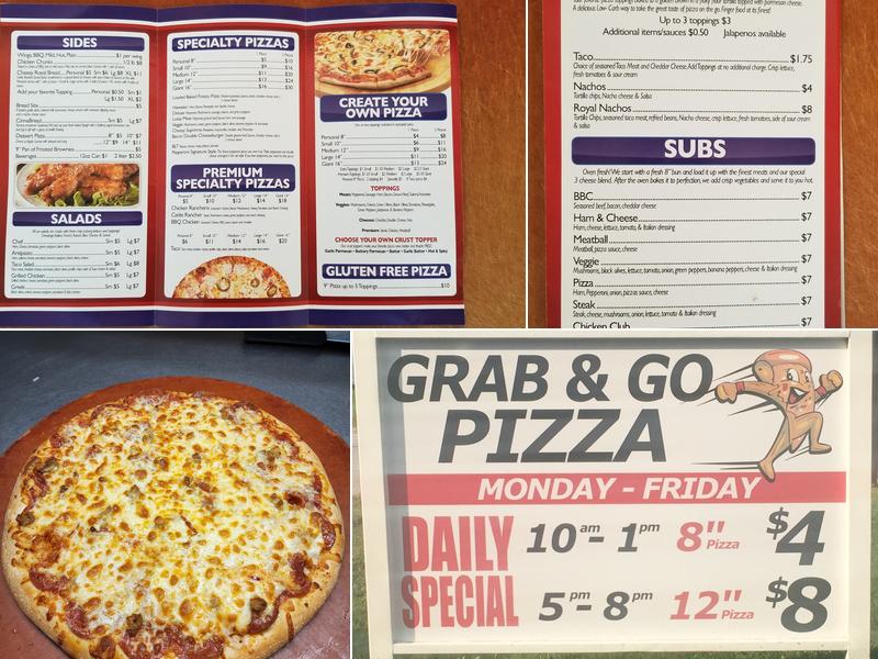 Original Royal Pizza Co. Menu