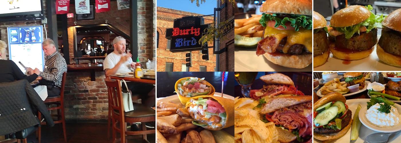 Ye Olde Durty Bird Menu