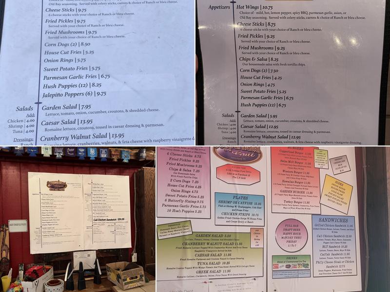 Copperhead Grill Menu