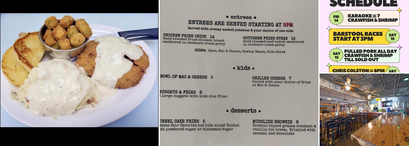 Moore's Store, Texas Menu