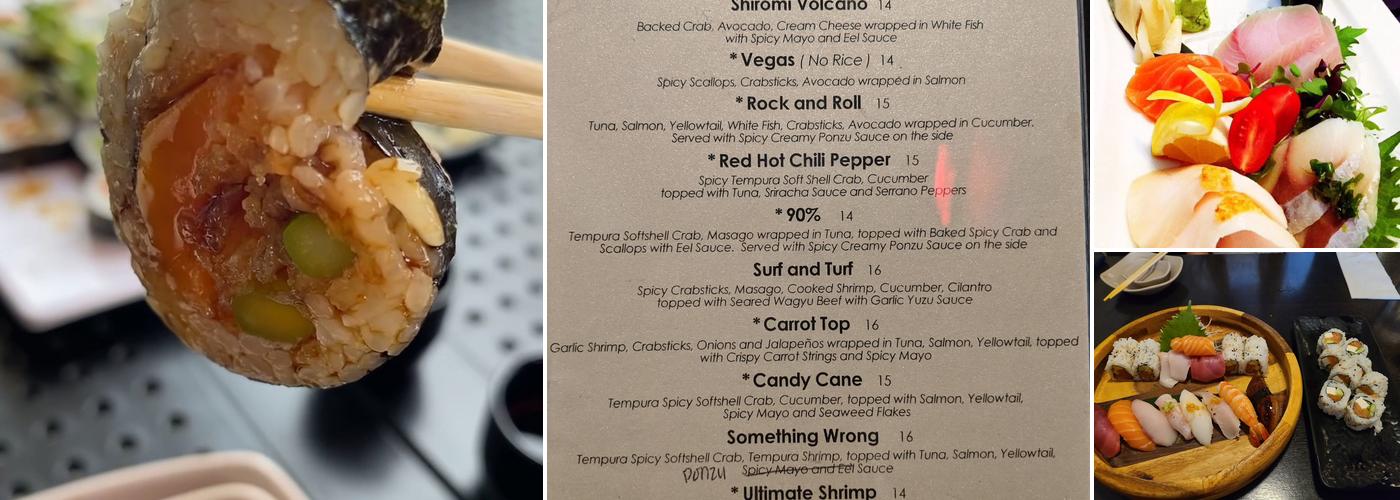 Sushi Fever Menu