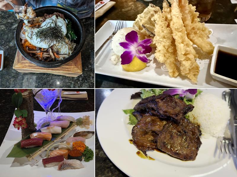 Takara Sushi & Asian Bistro Menu