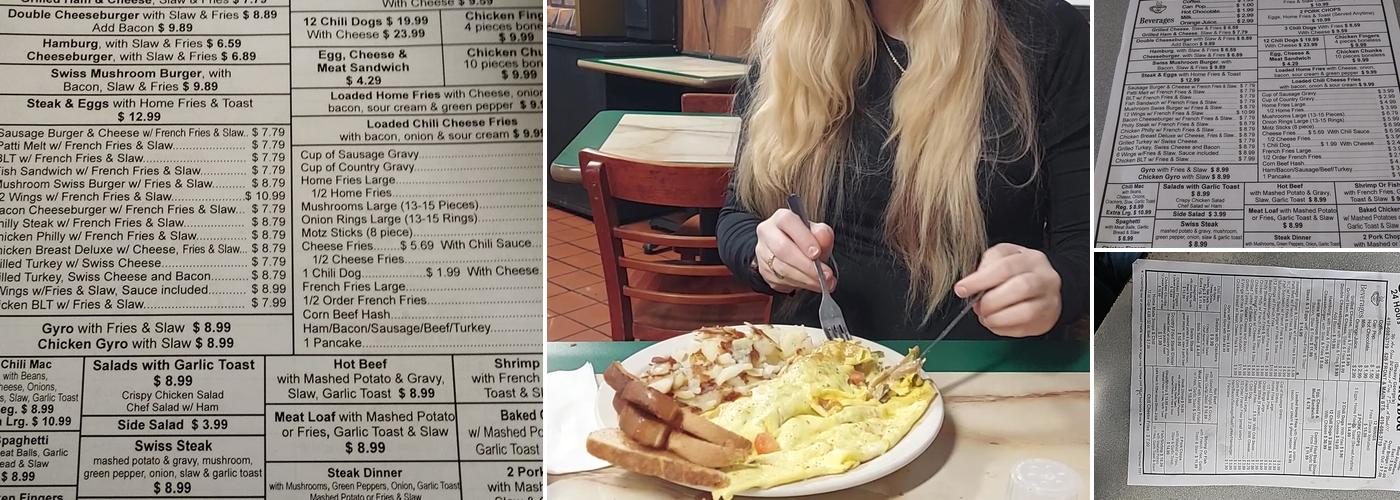 Central Hot Dog Menu