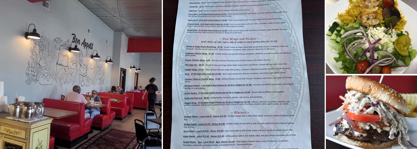 Pitas Menu