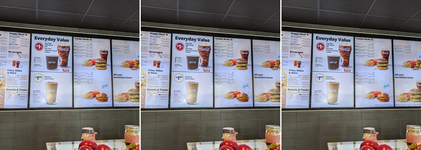 McDonald's Menu