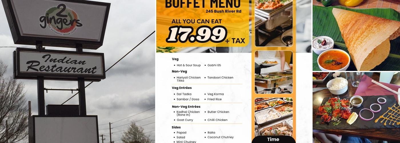 2 Gingers Menu
