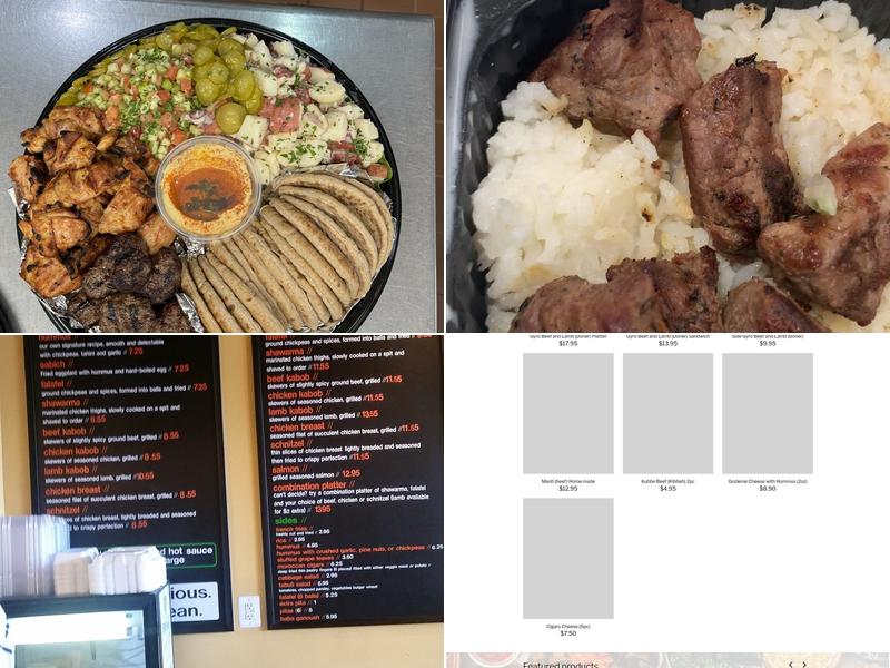 Hummus Mediterranean Kitchen Menu