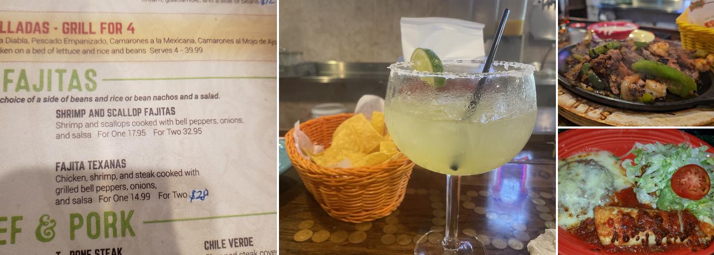 San Jose Restaurant Menu