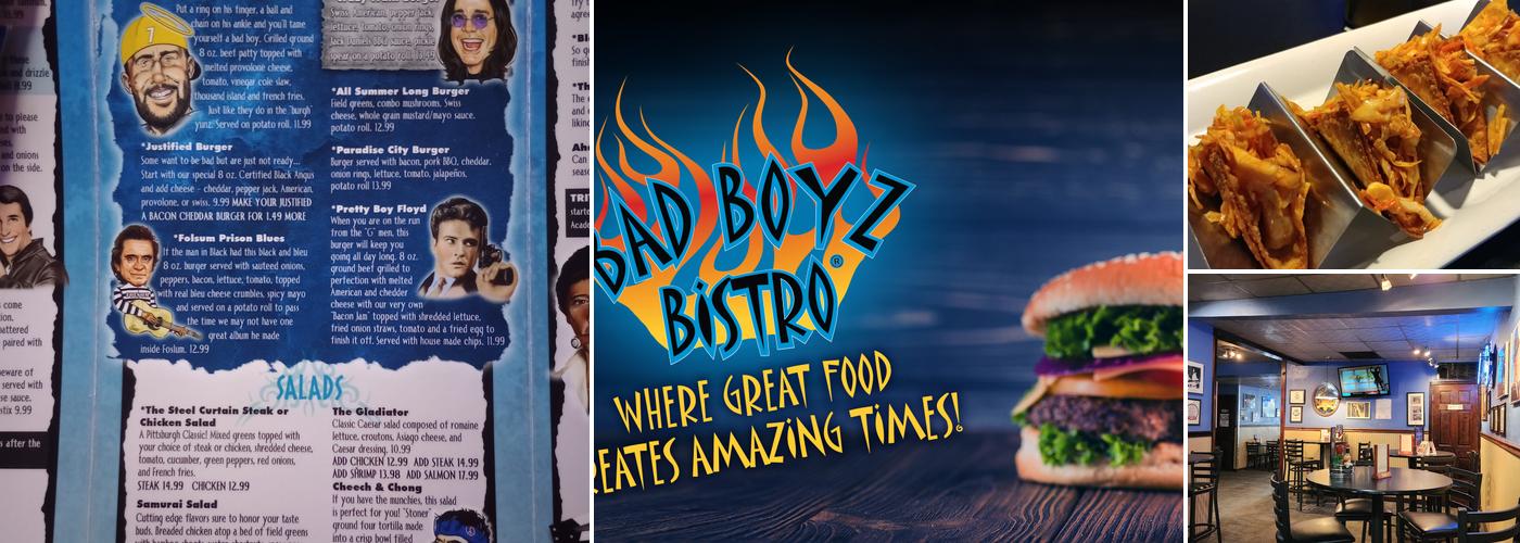 Bad Boyz Bistro Menu