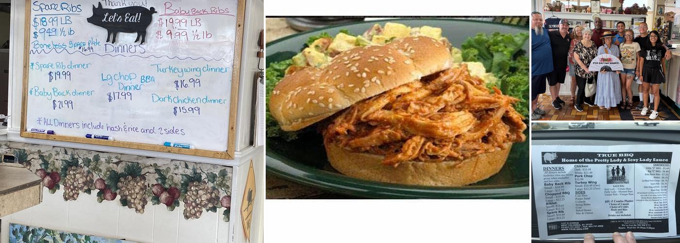 True BBQ Menu