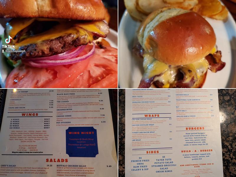 Schooners Bar & Grill Menu