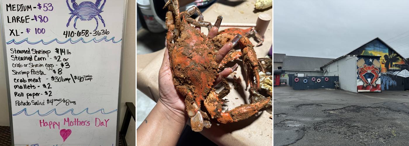 Crabs Out back Menu