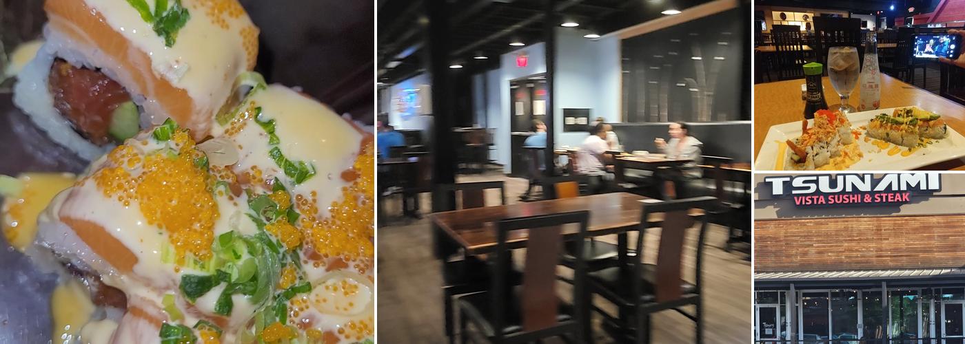 Tsunami Sushi Restaurant Menu