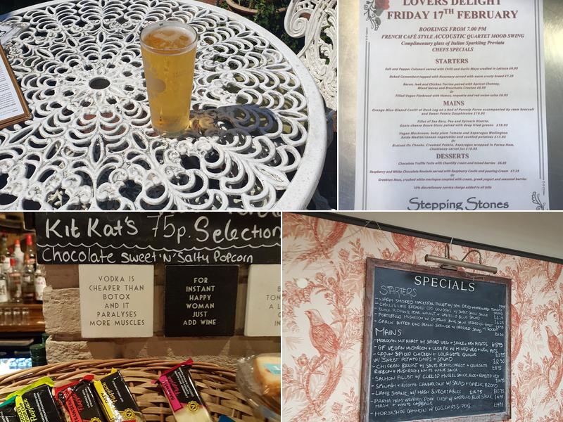 The Stepping Stones Menu